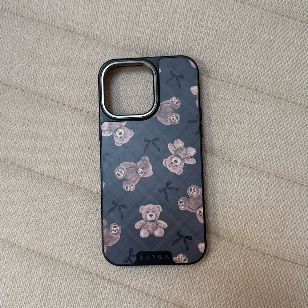 Black Teddy Bear Phone Case